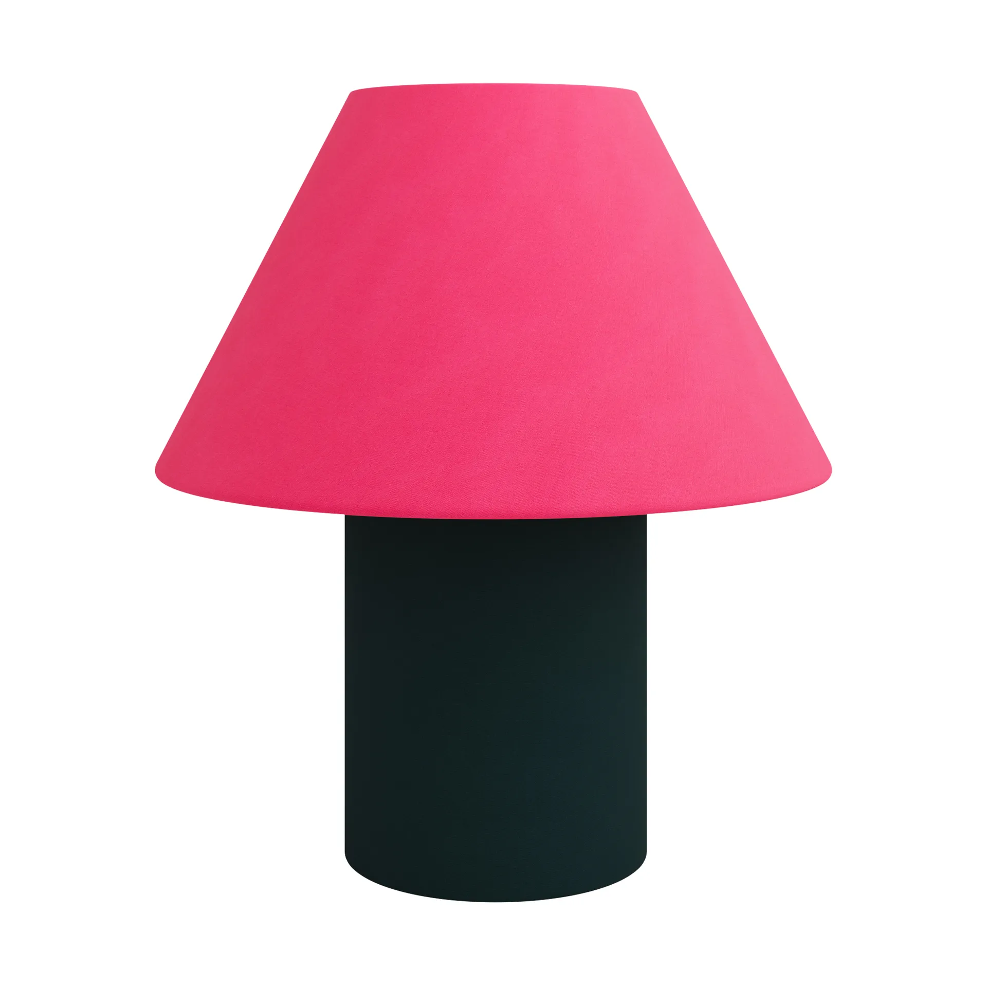 Lampada da tavolo Toto Medium 47 cm, Magenta-pine Hem