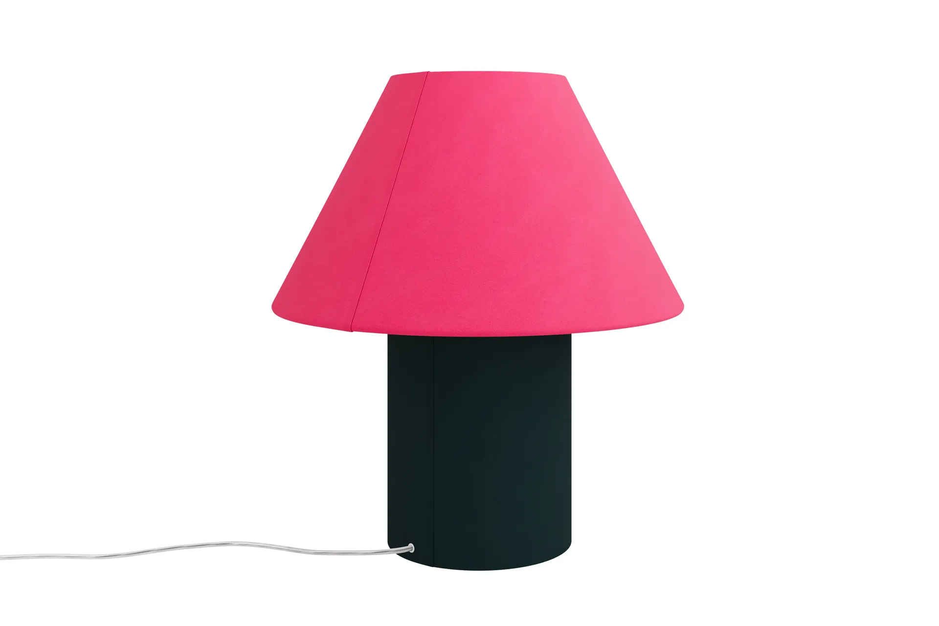 Lampada da tavolo Toto Medium 47 cm, Magenta-pine Hem