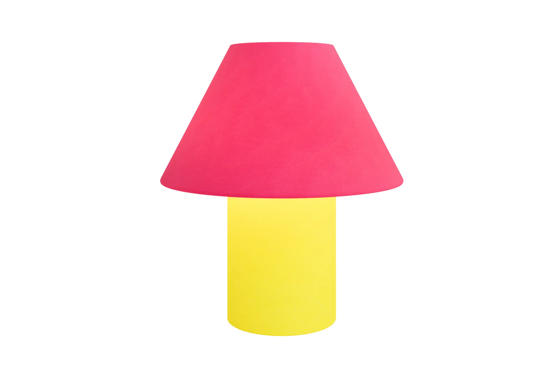Lampada da tavolo Toto Medium 47 cm, Magenta-wax yellow Hem