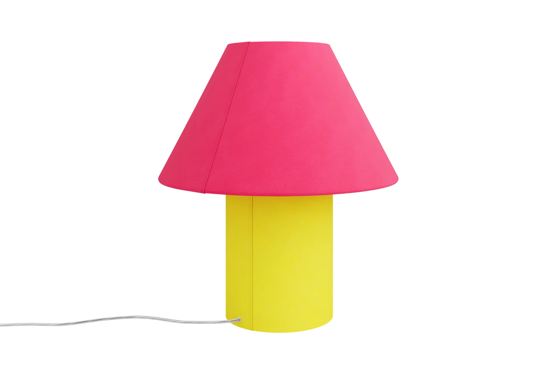 Lampada da tavolo Toto Medium 47 cm, Magenta-wax yellow Hem