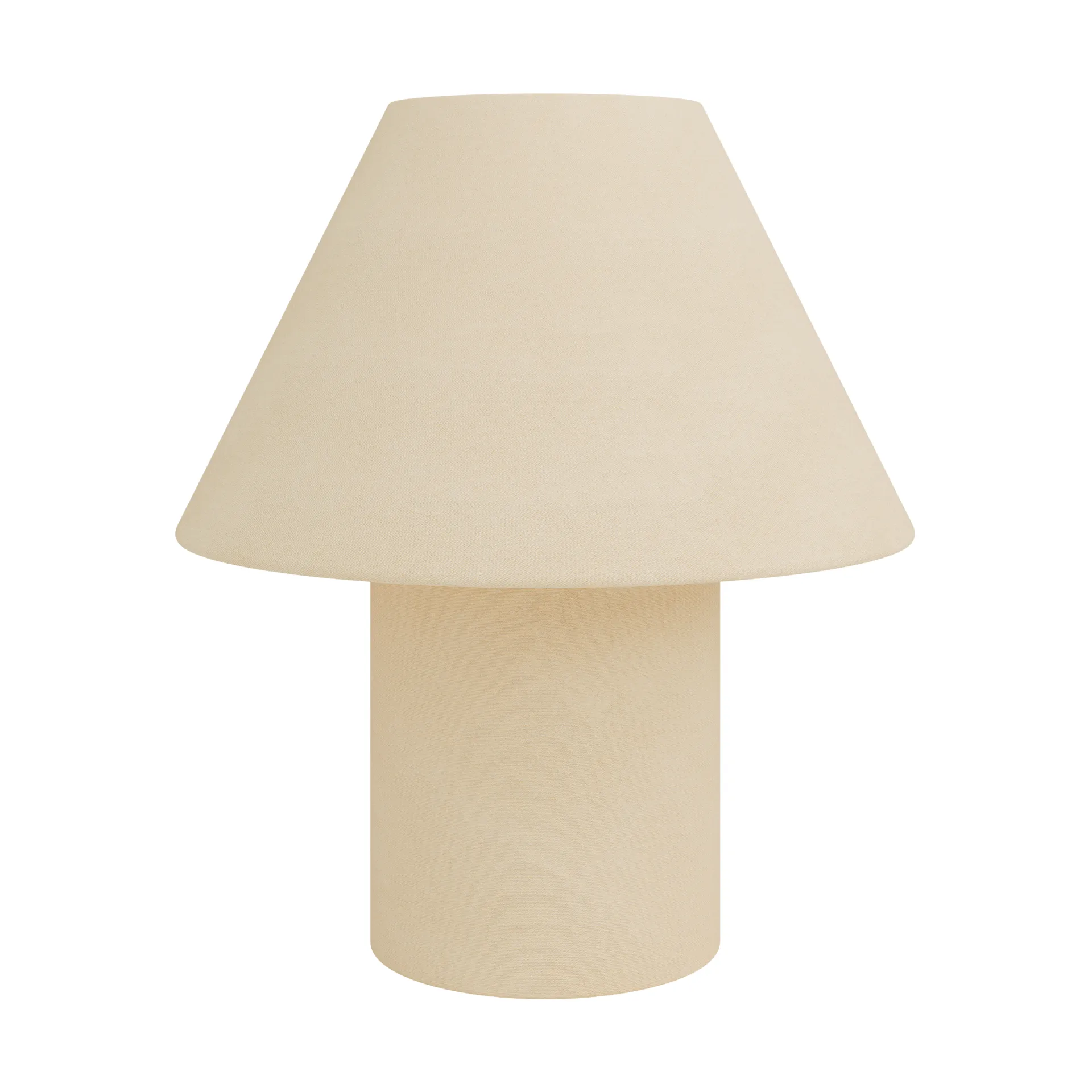 Lampada da tavolo Toto Small 28 cm, Beige Hem