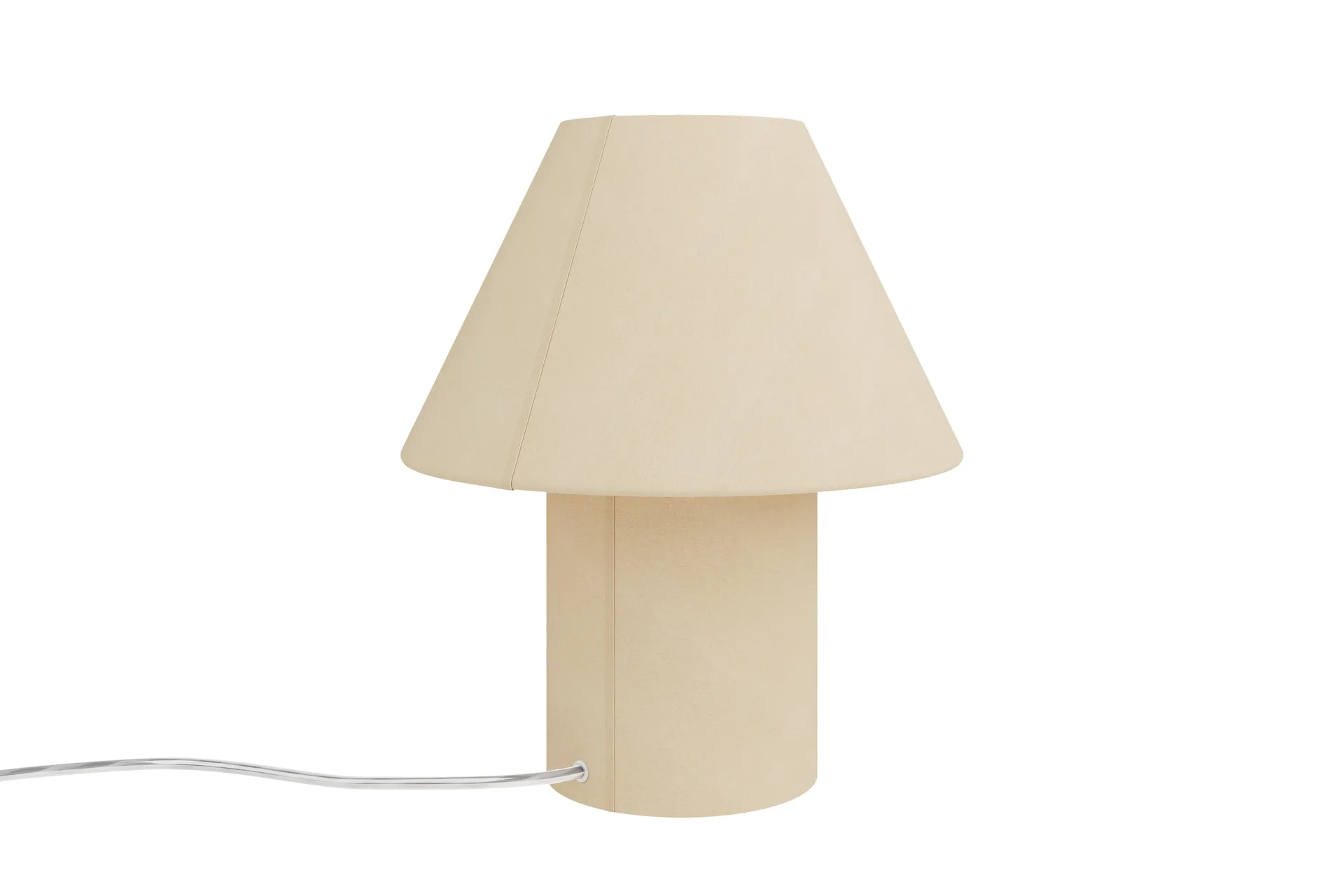 Lampada da tavolo Toto Small 28 cm, Beige Hem