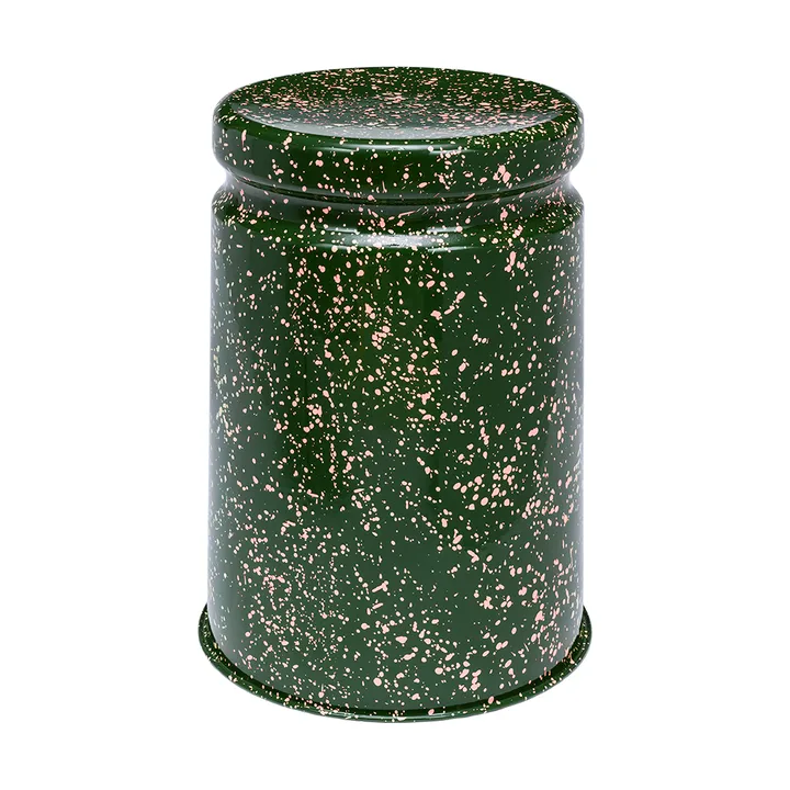 Last sgabello rotondo Ø32x44 cm - Green-pink splatter - Hem