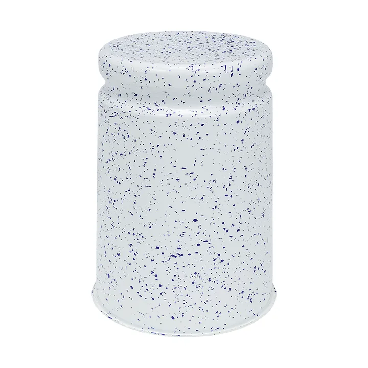 Last sgabello rotondo Ø32x44 cm - White-blue splatter - Hem