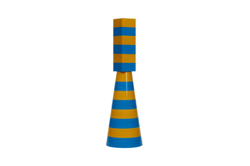 Macina sale e pepe Molino Vertical 29 cm - Honey-blue - Hem
