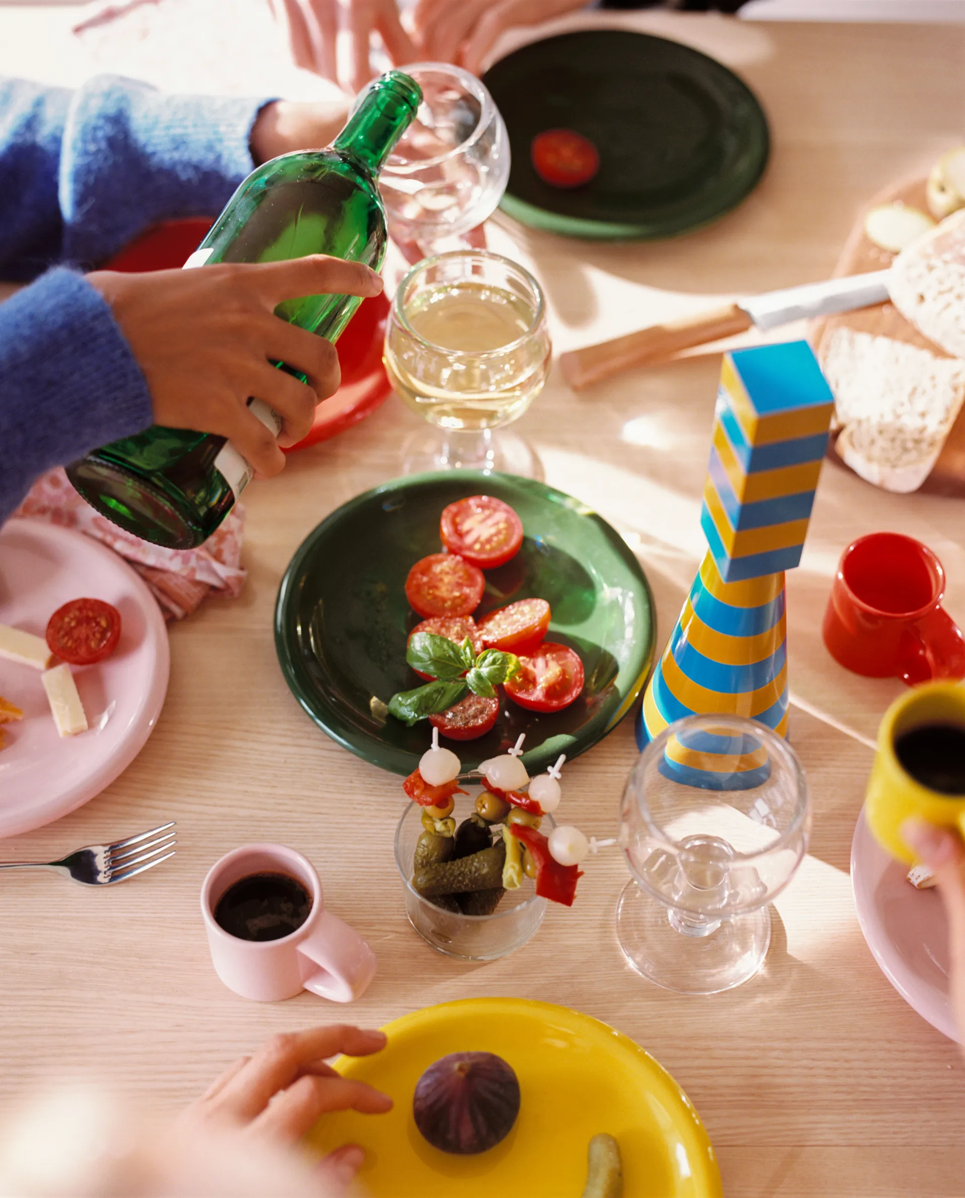 Macina sale e pepe Molino Vertical 29 cm, Honey-blue Hem