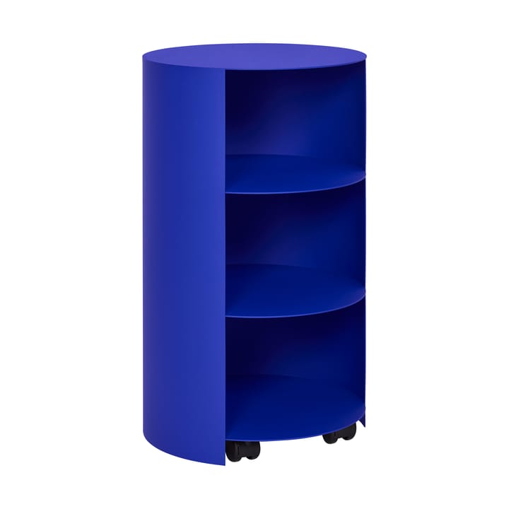 Piedistallo Hide Ø38x68 cm - Ultramarine blue textured - Hem