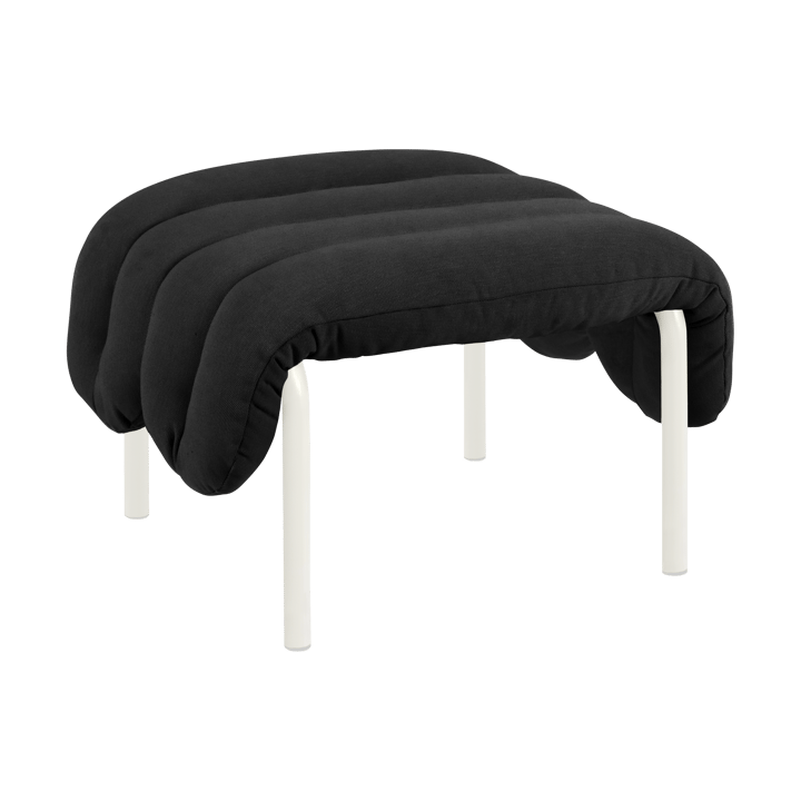 Poggiapiedi Puffy 58x67 cm - Anthracite-cream - Hem