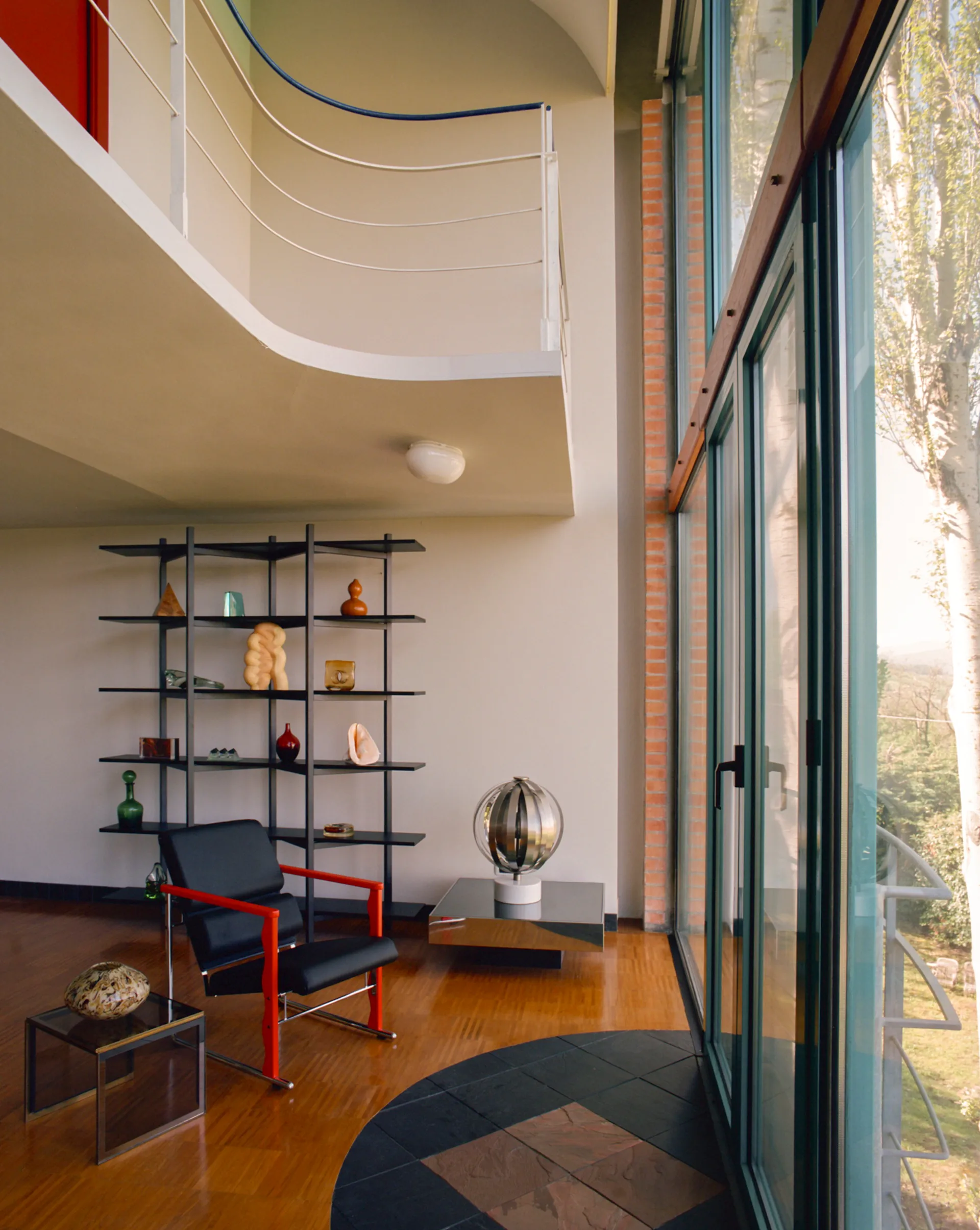 Poltrona lounge Experiment 501, Green-light beige Hem