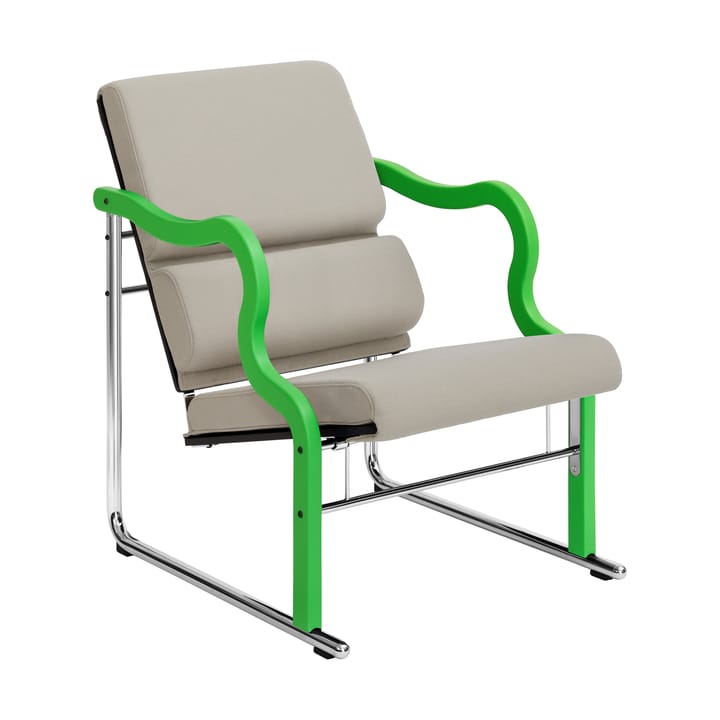 Poltrona lounge Experiment 501 - Green-light beige - Hem