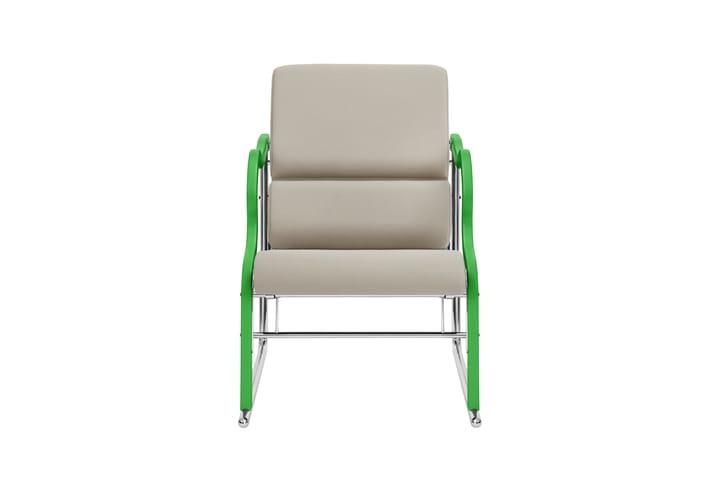 Poltrona lounge Experiment 501, Green-light beige Hem