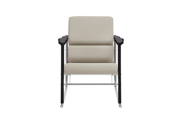 Poltrona lounge Experiment 502 - Black-light beige - Hem