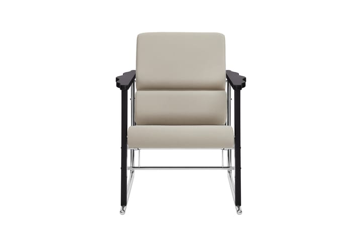 Poltrona lounge Experiment 502, Black-light beige Hem