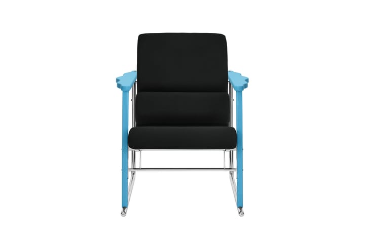 Poltrona lounge Experiment 502, Blue-black Hem