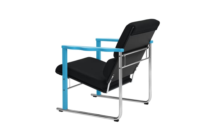 Poltrona lounge Experiment 502, Blue-black Hem