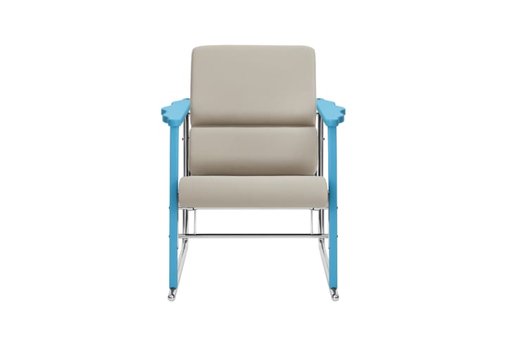 Poltrona lounge Experiment 502, Blue-light beige Hem