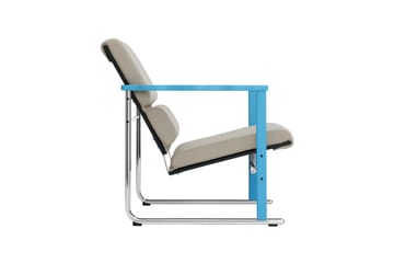 Poltrona lounge Experiment 502 - Blue-light beige - Hem