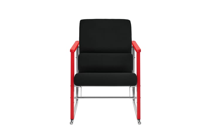 Poltrona lounge Experiment 503, Red-black Hem