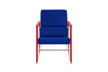 Poltrona lounge Experiment 503 - Red-ultramarine - Hem