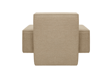 Poltrona lounge Hunk con braccioli - Beige - Hem