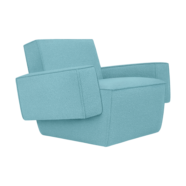 Poltrona lounge Hunk con braccioli - Icicle - Hem