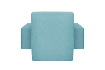 Poltrona lounge Hunk con braccioli - Icicle - Hem