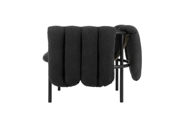 Poltrona lounge Puffy - Anthracite-black grey - Hem