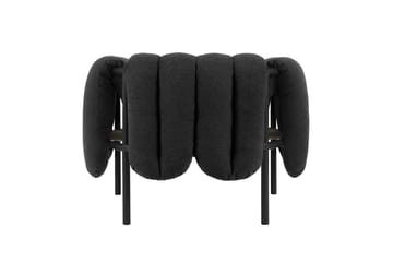 Poltrona lounge Puffy - Anthracite-black grey - Hem