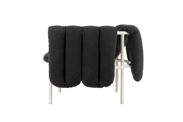 Poltrona lounge Puffy - Anthracite-cream - Hem