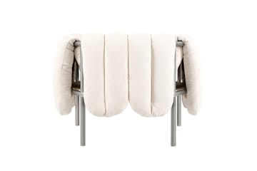 Poltrona lounge Puffy - Natural-acciaio inossidabile - Hem