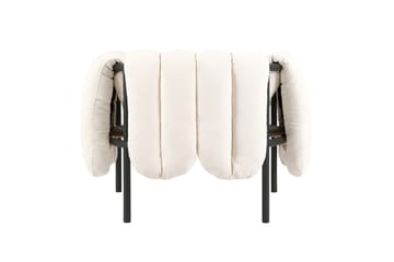 Poltrona lounge Puffy - Natural-black grey - Hem