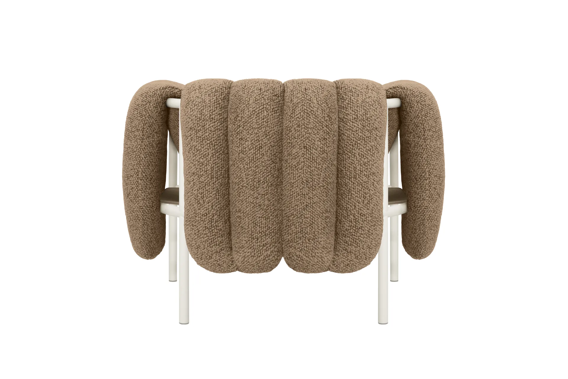 Poltrona lounge Puffy, Sawdust-cream Hem