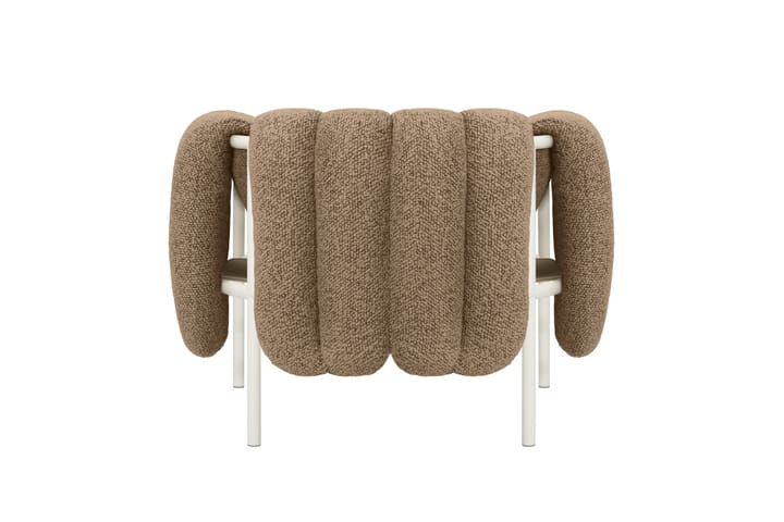 Poltrona lounge Puffy, Sawdust-cream Hem