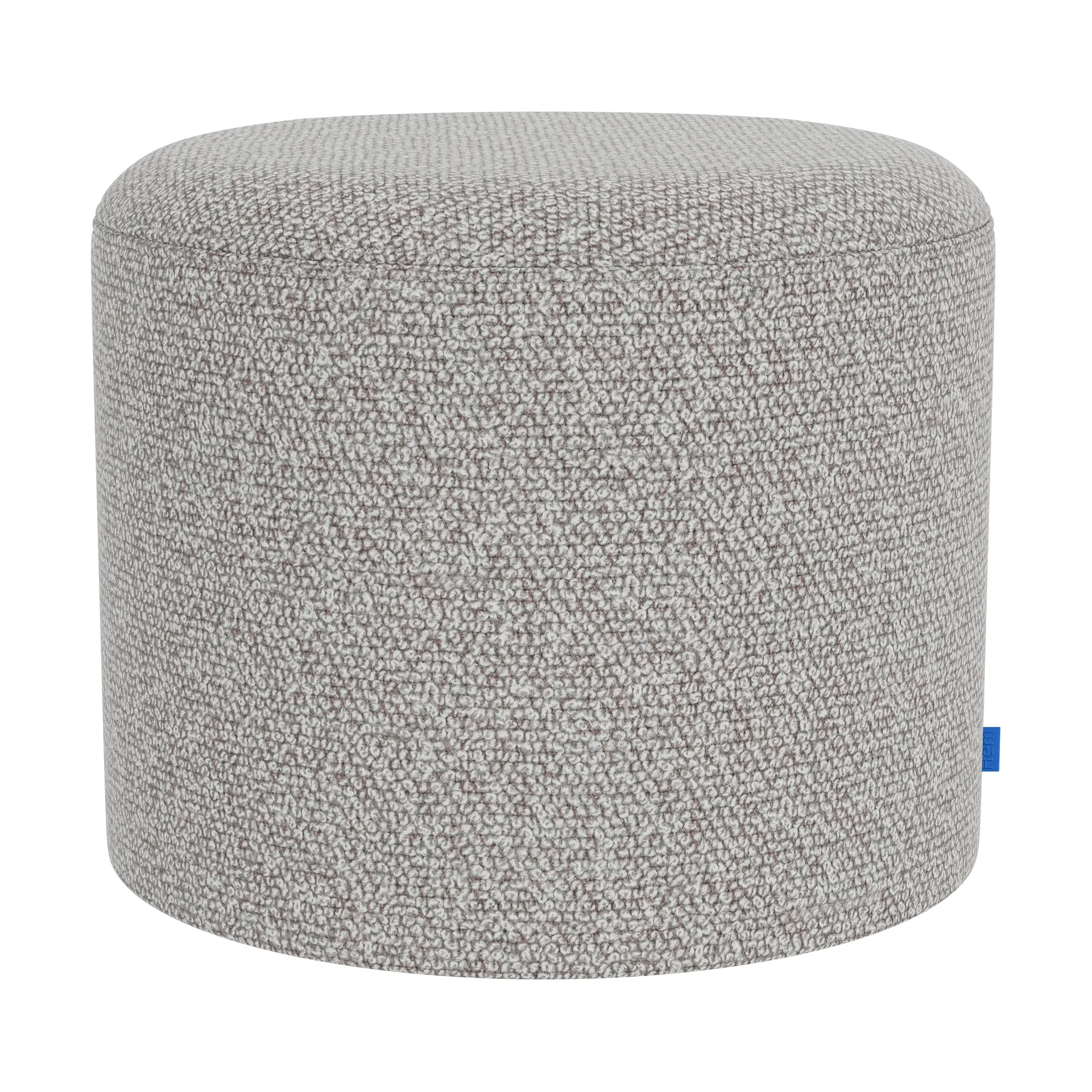Pouf Bon Ø50x41 cm, Pebble Hem