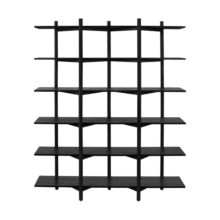 Scaffale Zig Zag High 175x214 cm - Black - Hem