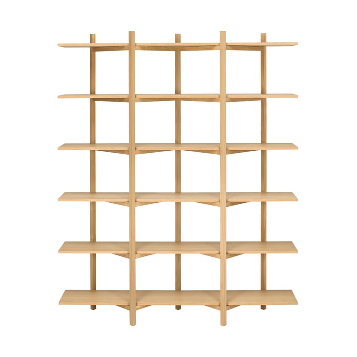 Scaffale Zig Zag High 175x214 cm - Rovere - Hem