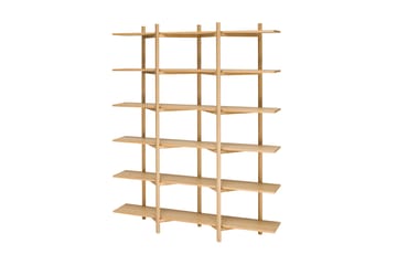 Scaffale Zig Zag High 175x214 cm - Rovere - Hem