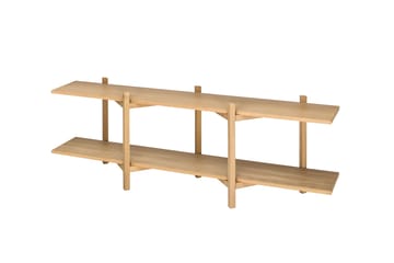Scaffale Zig Zag Media 194x57 cm - Rovere - Hem