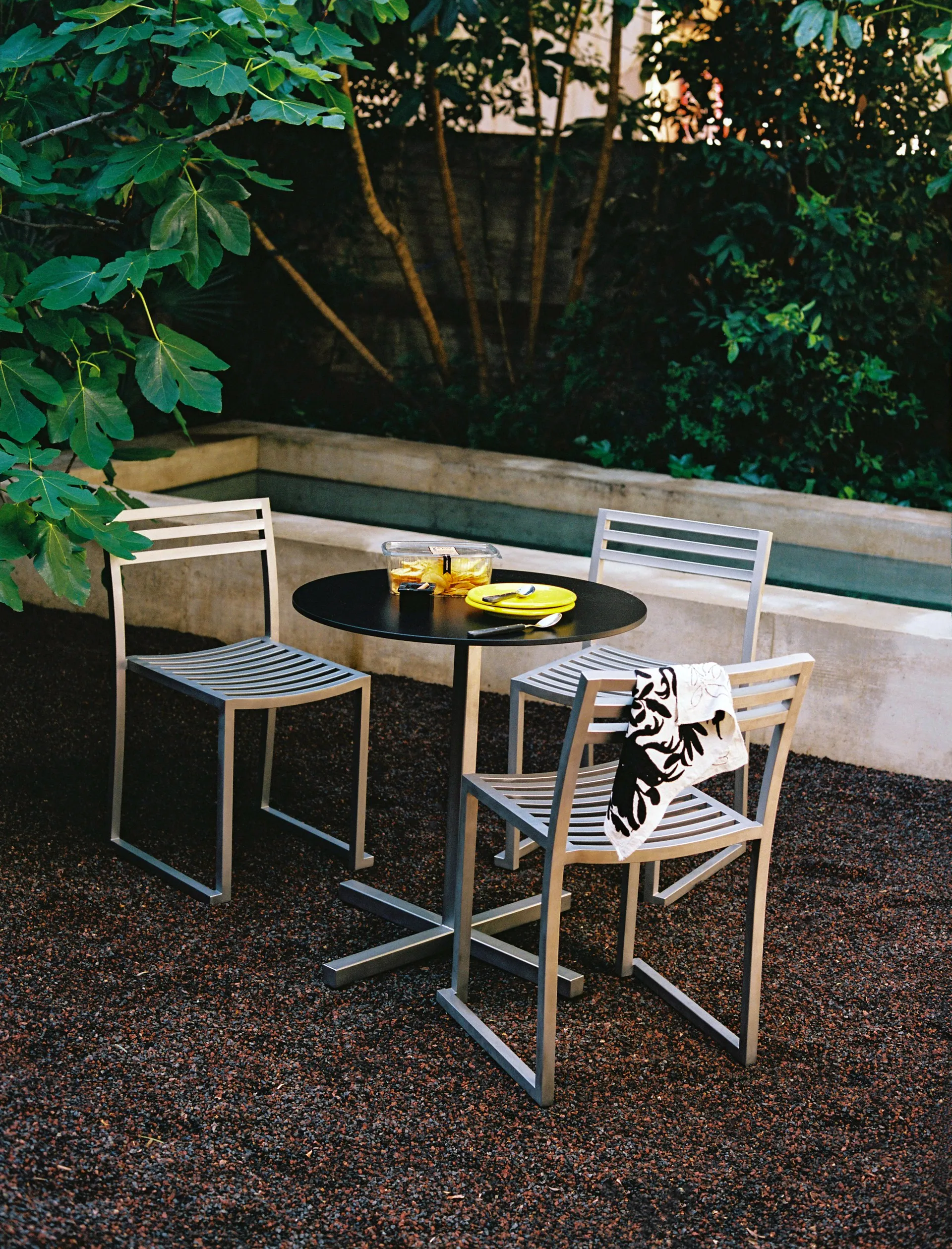 Sedia Chop confezione da 2, Stainless steel Hem