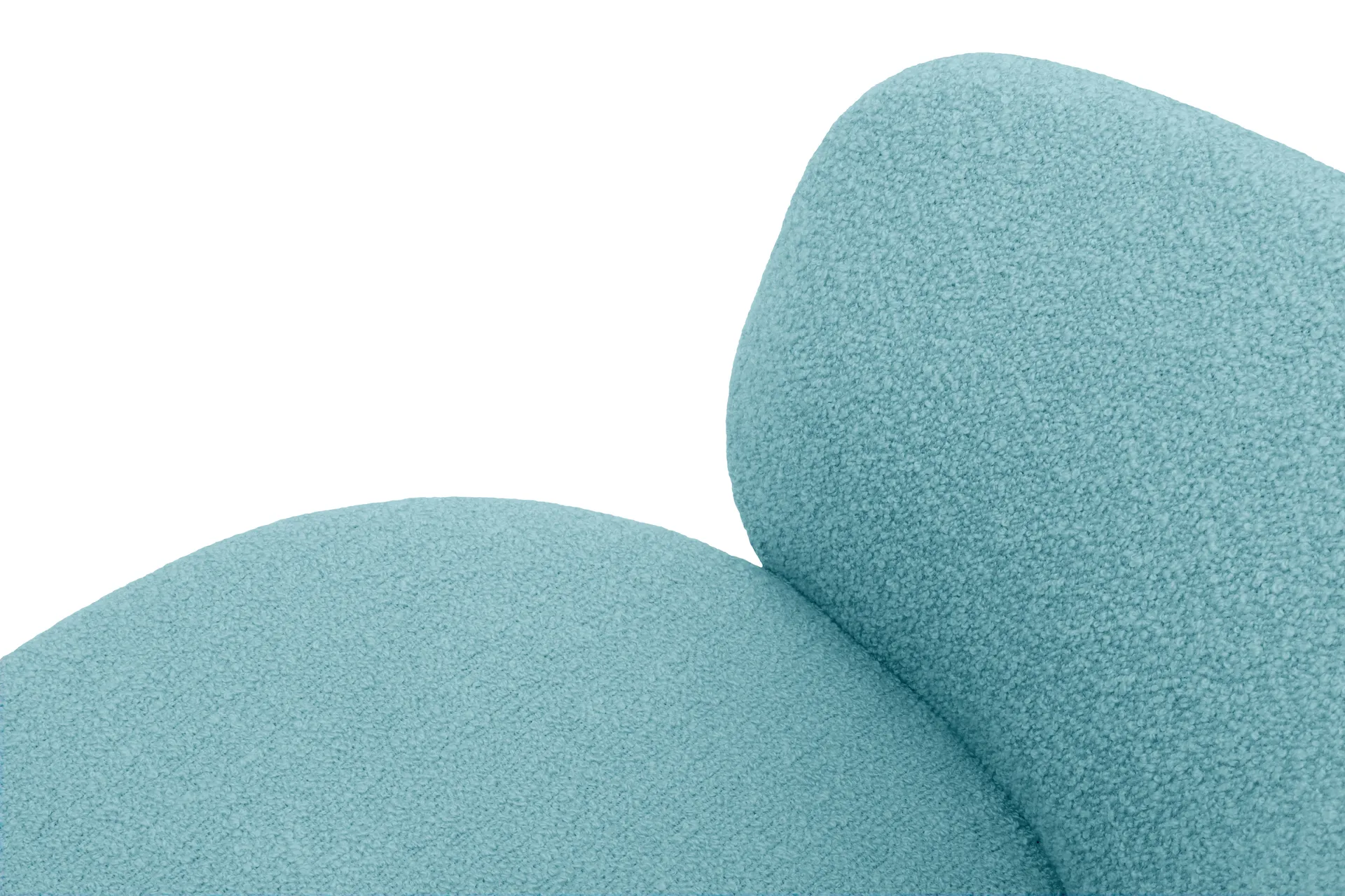 Sedia da ufficio Kendo Swivel con 5 ruote, Icicle-polished aluminium Hem