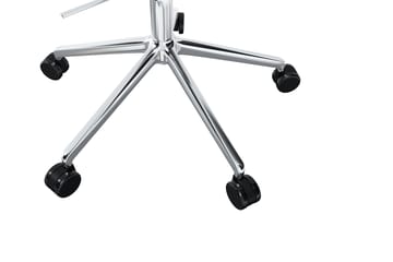 Sedia da ufficio Kendo Swivel con 5 ruote - Icicle-polished aluminium - Hem