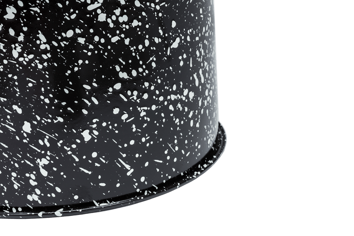 Sgabello Last Ø32x44 cm, Black-white splatter Hem