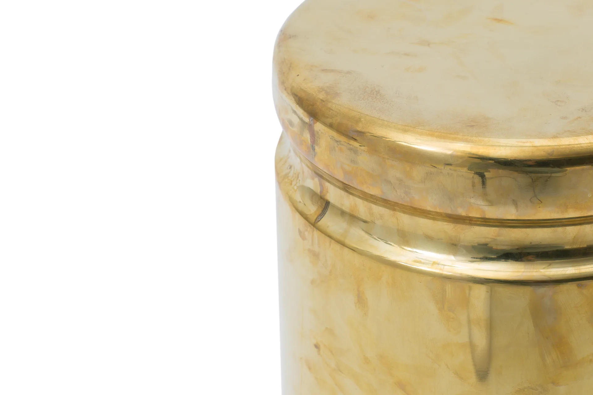 Sgabello Last Ø32x44 cm, Brass Hem