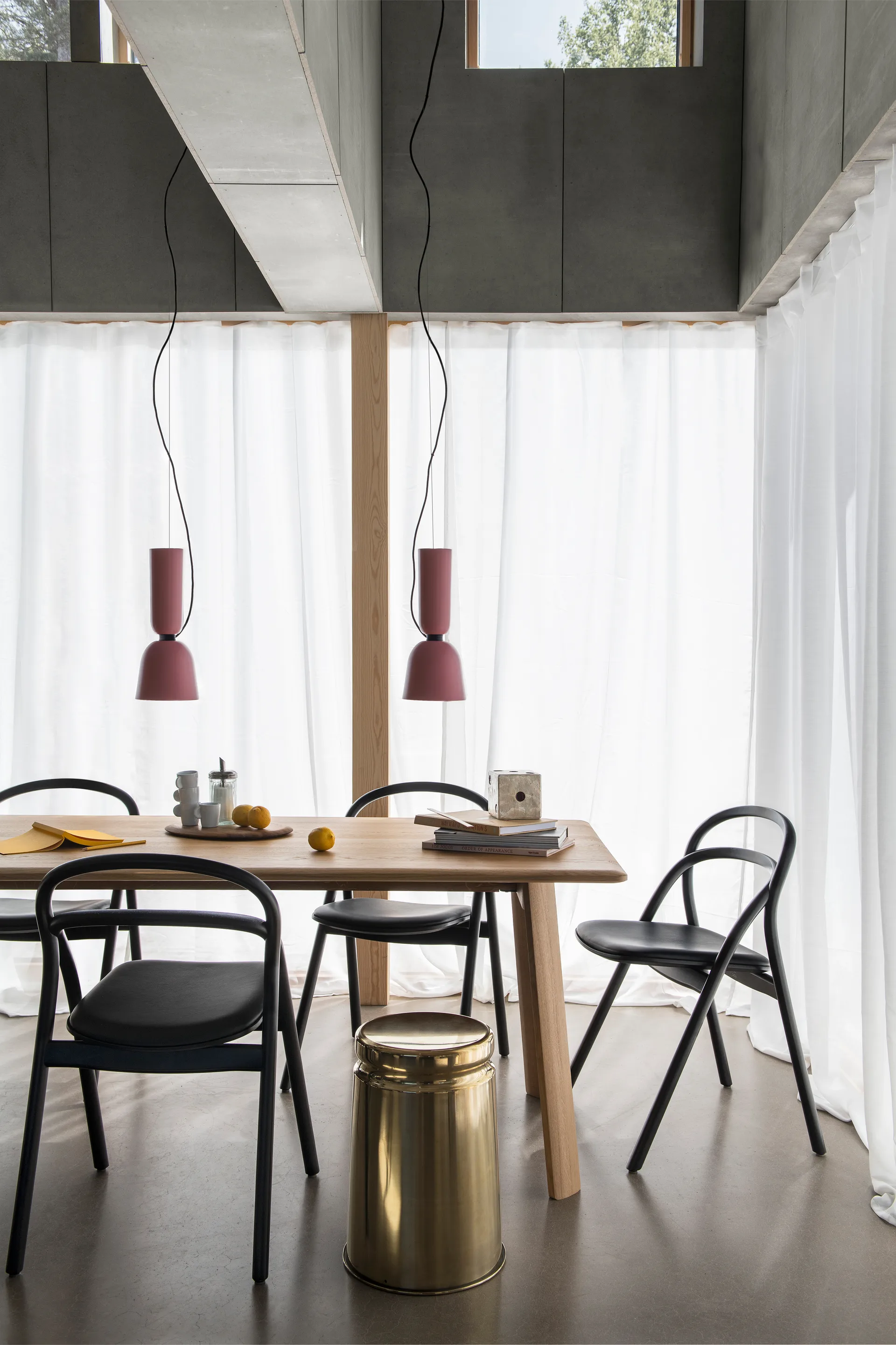 Sgabello Last Ø32x44 cm, Brass Hem