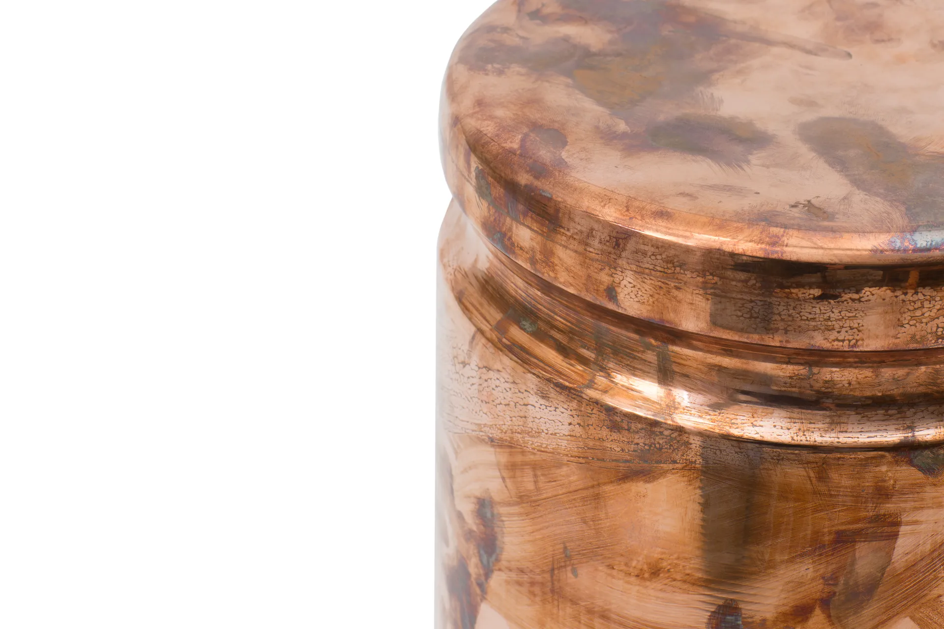 Sgabello Last Ø32x44 cm, Copper Hem