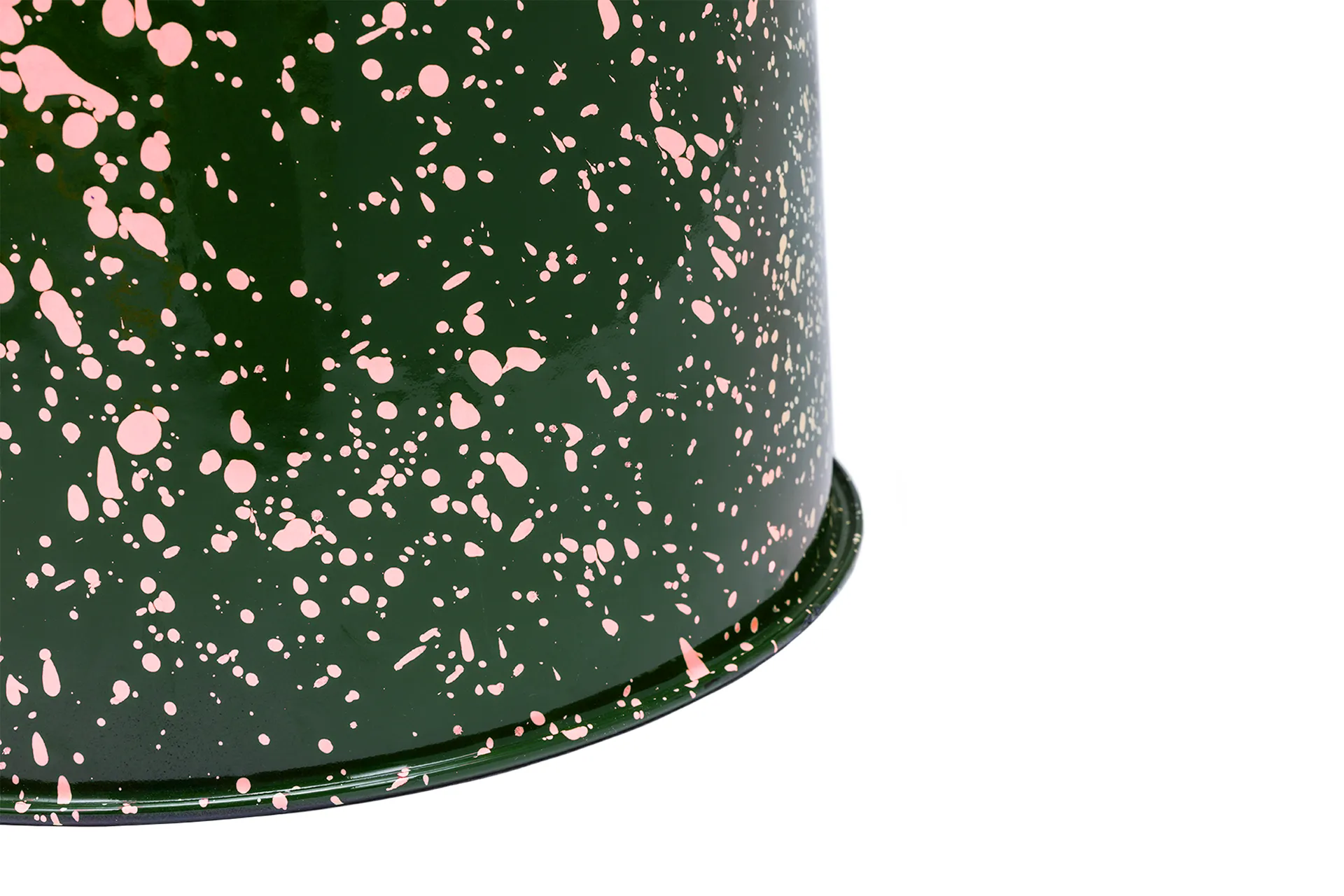 Sgabello Last Ø32x44 cm, Green-pink splatter Hem