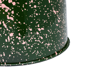 Sgabello Last Ø32x44 cm - Green-pink splatter - Hem