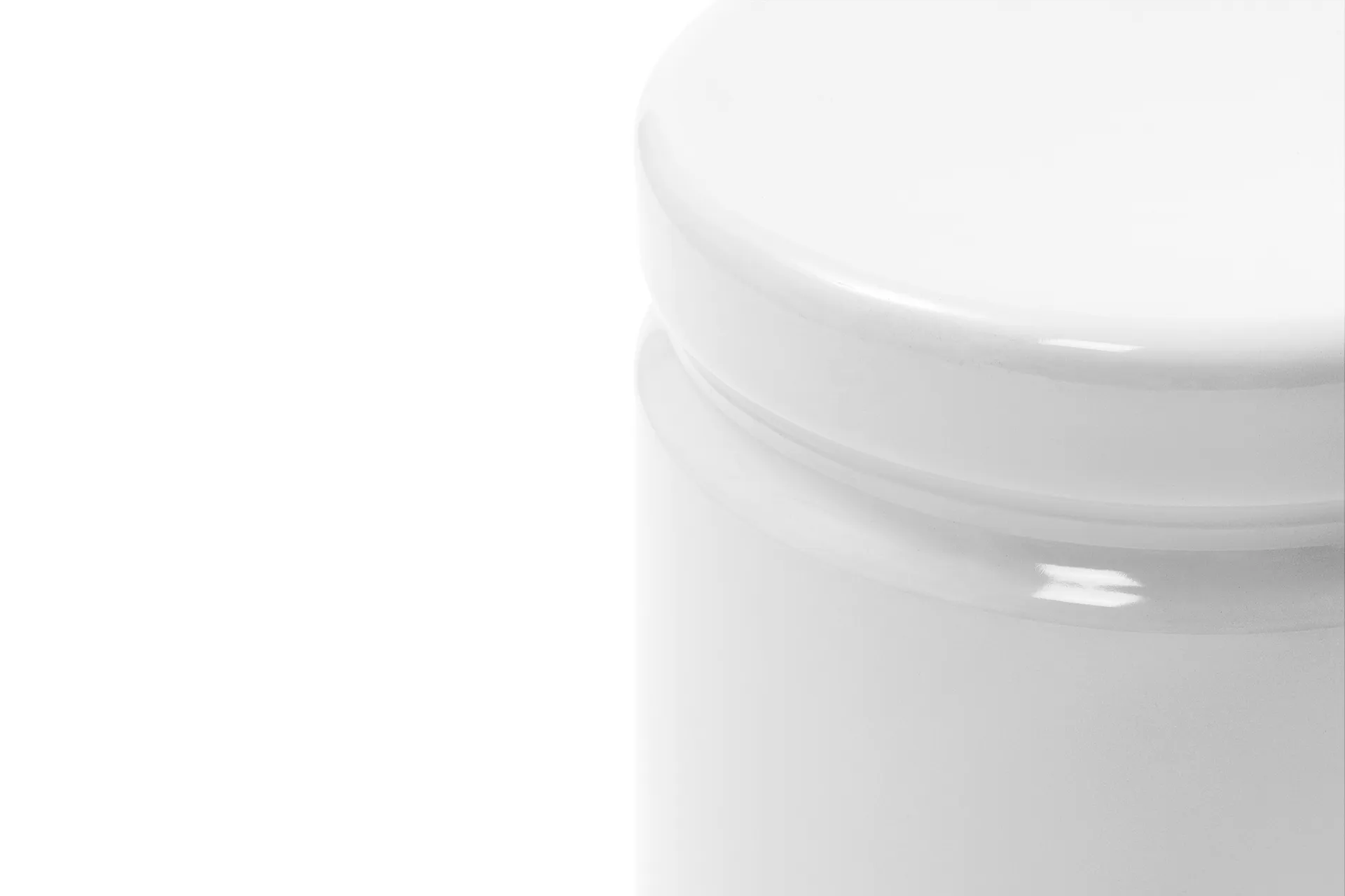 Sgabello Last Ø32x44 cm, White Hem