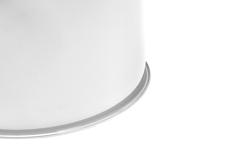 Sgabello Last Ø32x44 cm, White Hem