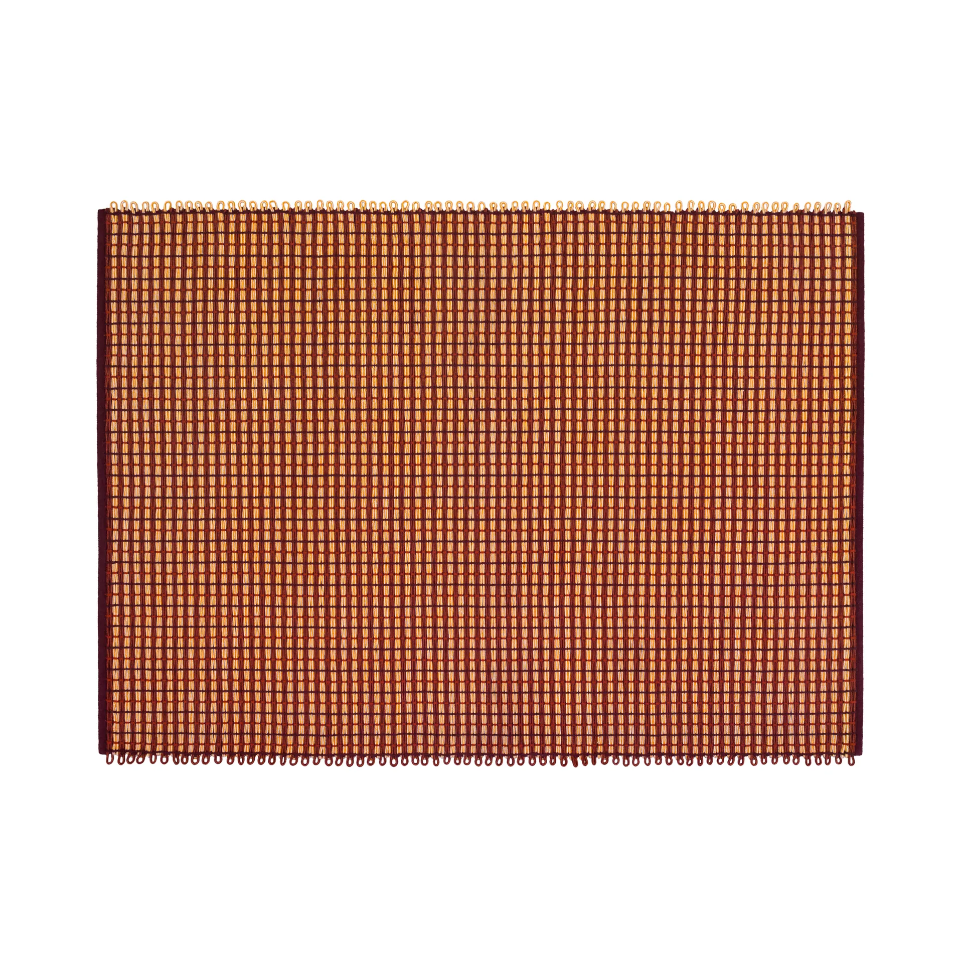 Tappeto Rope Medium 170x240 cm, Terracotta Hem